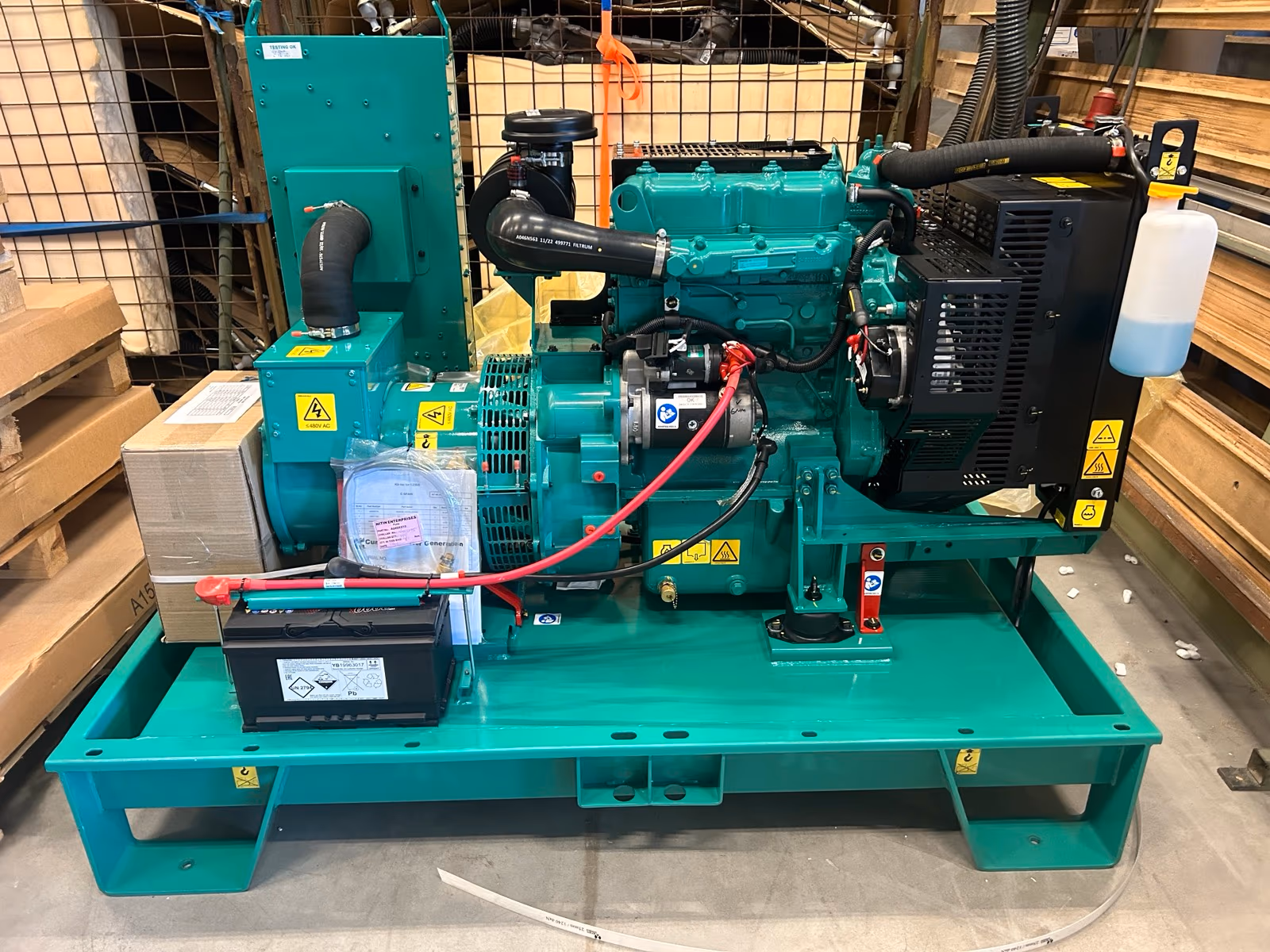 22 kVA cummins generator set
